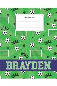 Composition Book Brayden