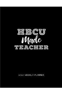 HBCU Made Teacher 2020 Weekly Planner