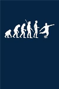 Evolution Fußballspieler