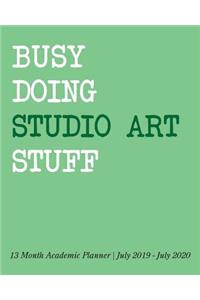 Busy Doing Studio Art Stuff