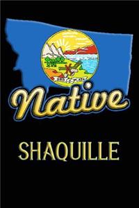 Montana Native Shaquille: College Ruled Composition Book