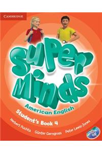 Super Minds American English Level 4 Student's Book with DVD-ROM