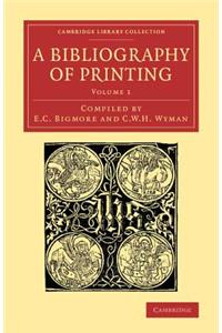 Bibliography of Printing