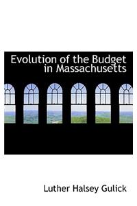 Evolution of the Budget in Massachusetts
