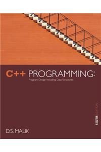 C++ Programming: Program Design Including Data Structures