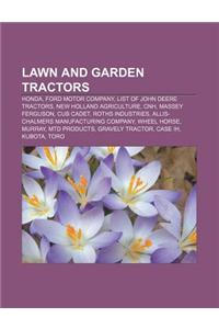 Lawn and Garden Tractors