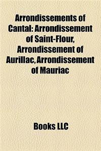 Arrondissements of Cantal