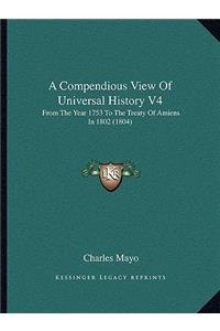 Compendious View Of Universal History V4