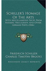 Schiller's Homage Of The Arts