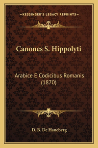 Canones S. Hippolyti