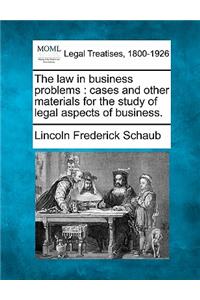 law in business problems