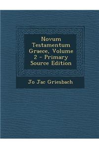 Novum Testamentum Graece, Volume 2