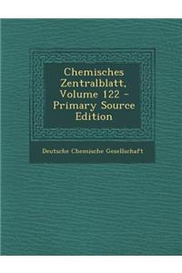 Chemisches Zentralblatt, Volume 122