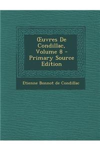 Uvres de Condillac, Volume 8