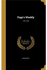Page's Weekly; v.01 n.03