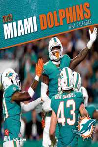 Miami Dolphins 2023 12x12 Team Wall Calendar