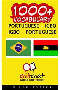1000+ Portuguese - Igbo Igbo - Portuguese Vocabulary