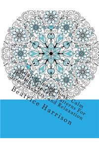 Adult Coloring Book: Calm Healing Mandalas Patterns for Stress, Anxiety, and Relaxation