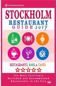 Stockholm Restaurant Guide 2017