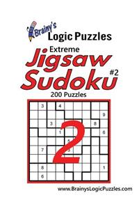 Brainy's Logic Puzzles Extreme Jigsaw Sudoku #2