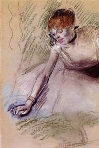 ''Bowing Dancer'' by Edgar Degas