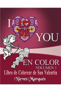I Love you en Color.