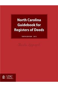 North Carolina Guidebook for Registers of Deeds