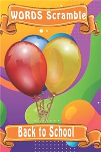 word scramble Back to School