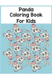 Panda Coloring Book For Kids