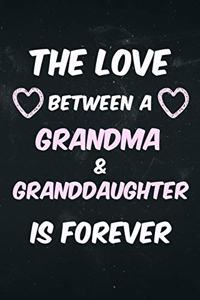 The Love between a Grandma & Granddaughter is forever