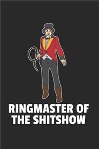 Ringmaster Zirkus Notizbuch