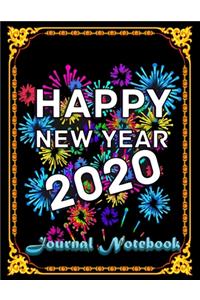 Happy New Year 2020 Journal Notebook