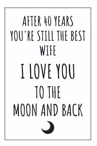 40 Year Anniversary Journal