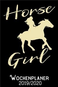 Horse Girl - Wochenplaner 2019 - 2020