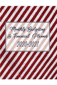 Monthly Budget & Financial Planner 2020-2021