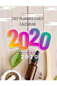 Day Planner Daily Calendar 2020