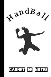 Carnet de notes HandBall