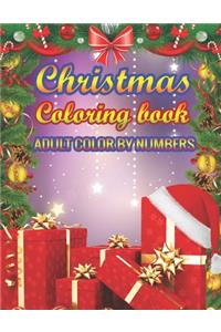 Christmas Coloring Book Adult Color By Numbers
