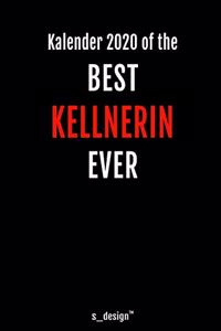 Kalender 2020 für Kellner / Kellnerin