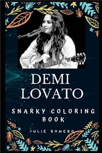 Demi Lovato Snarky Coloring Book