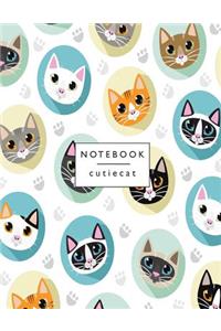 Notebook cutie cat