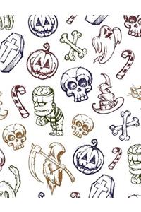 Skull Notebook