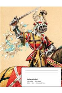 The Medieval Knight Composition Notebook