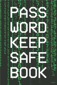 Password Keep Safe Book