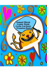 Kawaii Blank Comic Book
