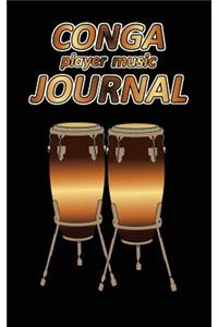 Conga Player Music Journal