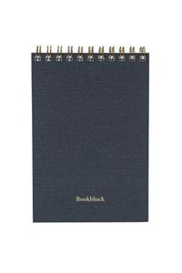 Weskin Wirobound Sketchbook - Navy Blue Small