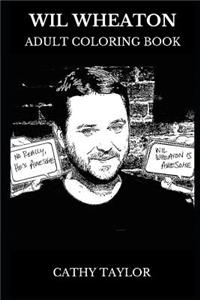 Wil Wheaton Adult Coloring Book