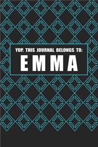 Yup. This Journal Belongs to Emma
