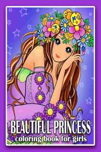 Beautiful Princess Coloring Book for Girls